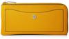 Lightweight Bonded Faux Leather Long Slim 130 12 Card 3 Mustard [Legato Largo] LJ-P0112 Wallet, Design, Grams, Slots, Pockets,
