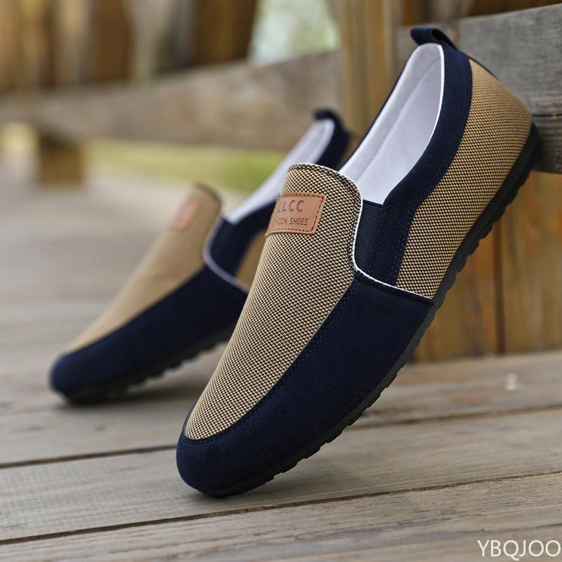 Men Fashionable Versatile Boat Footwear Man Lightweight Breathable Flats Men's Casual Comfortable Shoes New Minimalist Sneakers