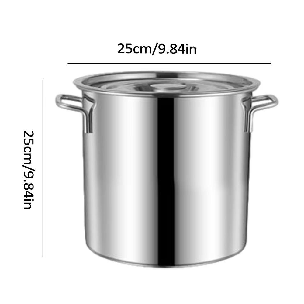 Large Capacity Stockpot Thickening Soup Bucket New Stew Pot  Restaurant