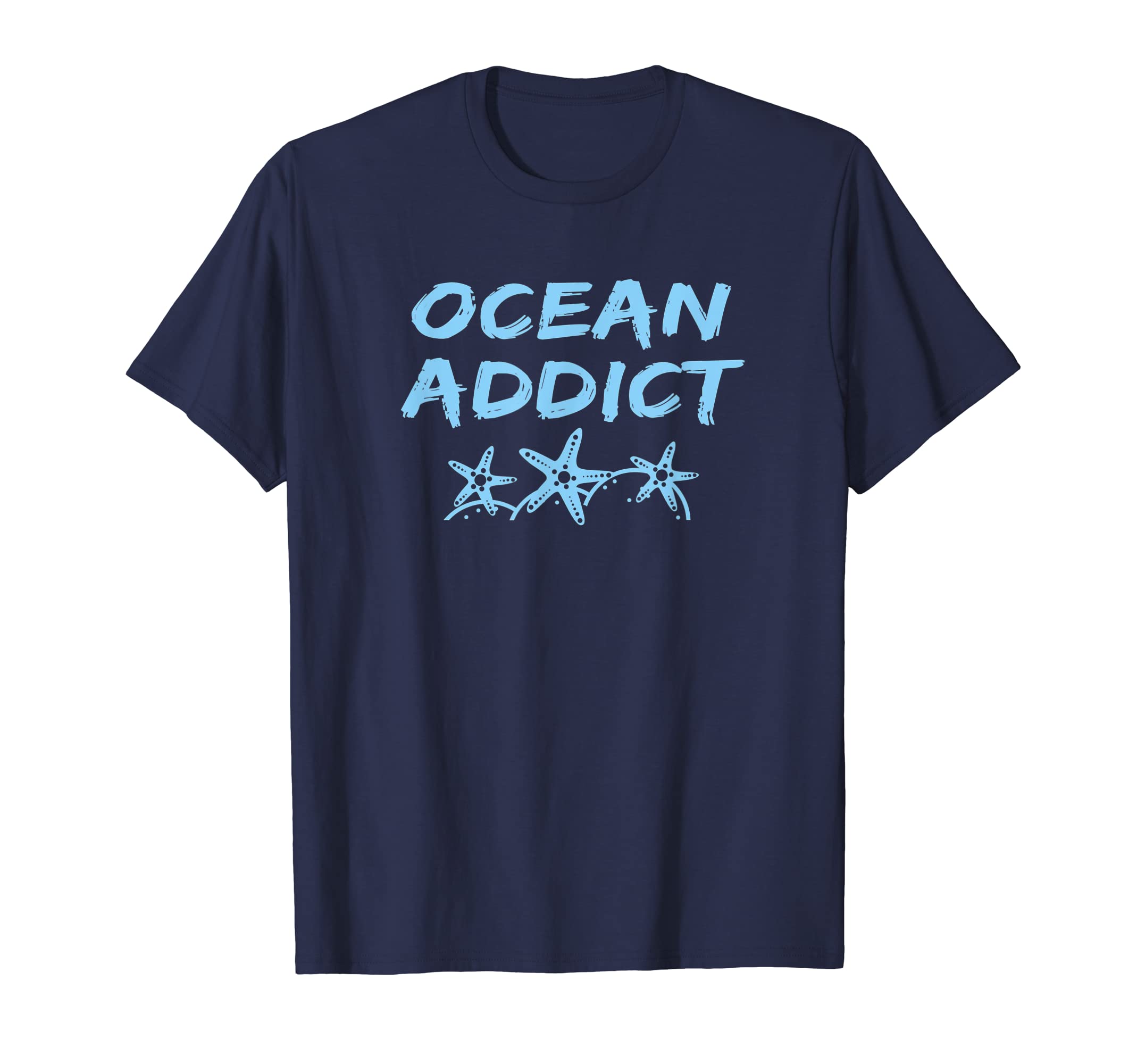

Ocean Addict Beach Surfer Summer Beachwear Apparel T-Shirt T-Shirt синій