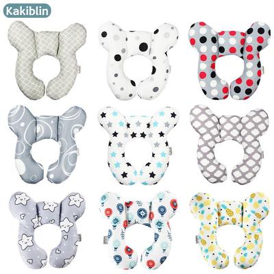 U-Shaped Head Support Pillow for Children's Car Seats and Strollers