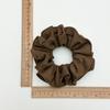 Minimalist Solid Color Scrunchies Large Hair Tie for Women Aesthetic Office Chic Hair Accessory
