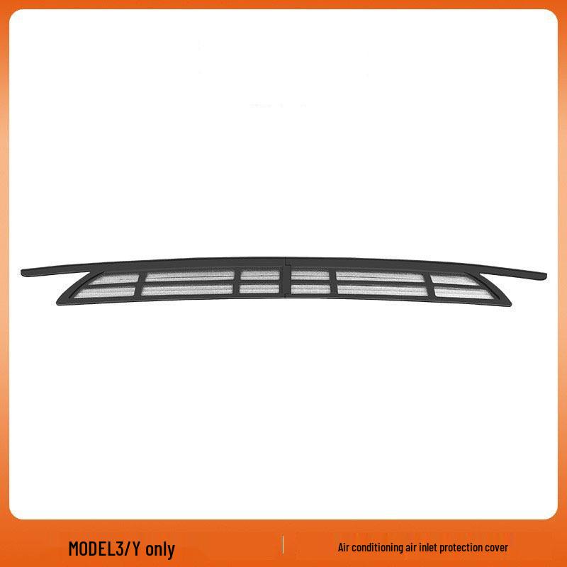 Tesla Model Y & 3 Insect Screen & Water Deflector with Quick Release Button