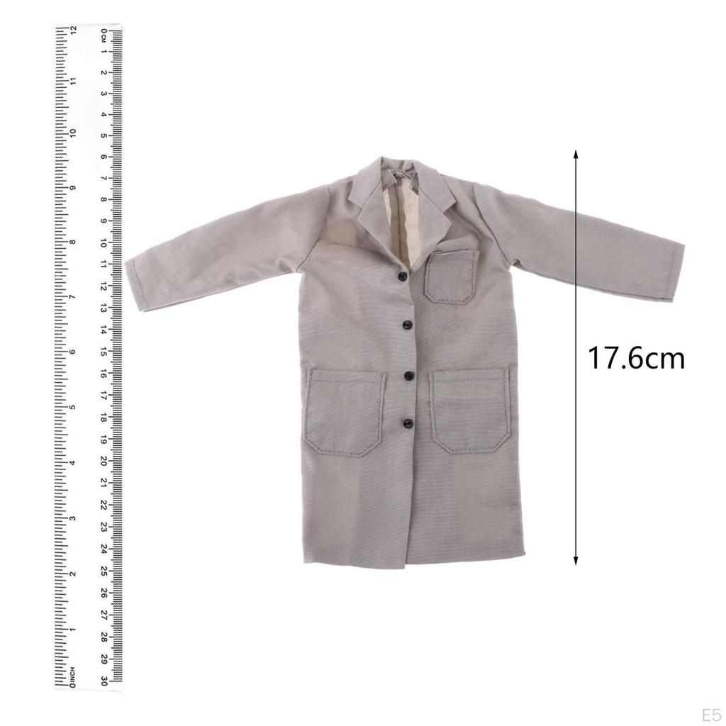 1/6 Male Figure Clothes Costume Fashion Dolls Dress Up Action Figures Windbreaker for 12'' Inch