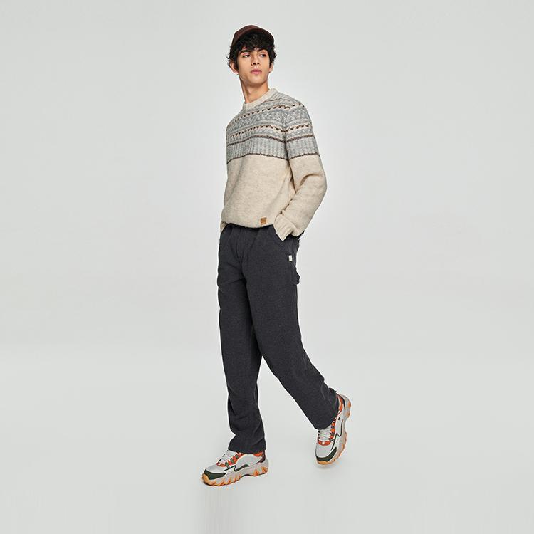 Lee Casual Pants Men's Dark Gray Moderate Cargo Pants LMB001211201720A04707