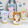 Adorable Novelty Penguin Plush Toy Backpack Charm Cute Cartoon Stuffed Animal Children's Gift