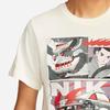 Nike Cartoon Letter Print Round Neck Short Sleeve T-Shirt Men Tops Ivory FD1336-110