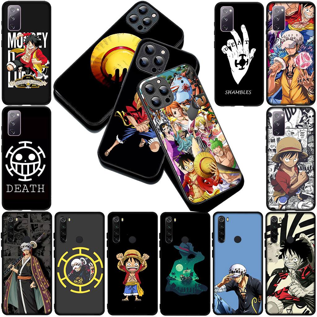 Cover for Motorola Moto G22 G23 G32 G53 G60 G72 G64 G20 G8 G9 Plus Power E13 E20 E32 Case Trafalgar D Water Law One Pieces Luffy