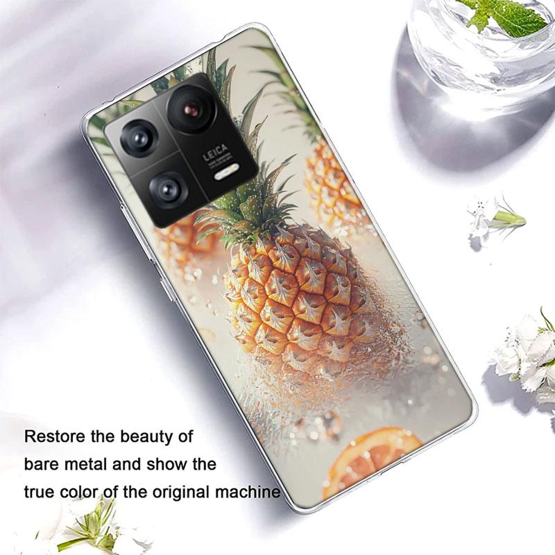 Harvest Pineapple Phone Case For Xiaomi Poco F7 Ultra X7 X6 M8 M7 M6 M4 M3 Pro X4 Mi 15 15T 14 14T 12T 12S 10T Pro 12 11 Lite Co