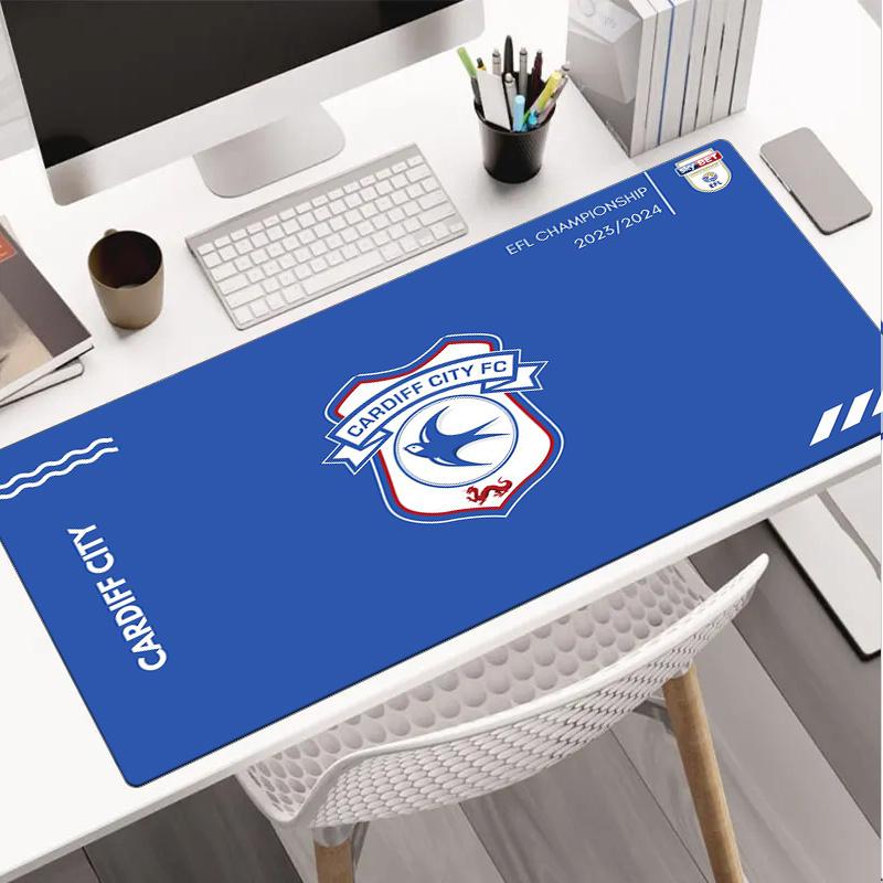 Cardiff City Afc Crest Mouse pad Mouse pad, Gaming Mouse Pad, keyboard pad, Desk Decor for computer notebook Fan Gift Birthday Gift