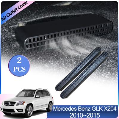 Für Mercedes Benz GLK-Klasse X204 2010 ~ 2015 Auto-Luftauslass-Abdeckung unter der Rücksitz-Entlüftungsanlage Belüftung Innenzubehör