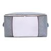 Borsa porta piumone grigia impermeabile - Organizzatore per vestiti in tessuto non tessuto antipolvere
