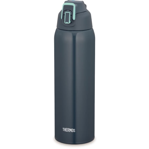 Thermos Water Bottle Vacuum Insulated Sports Bottle 1.5L Navy Mint Cold Storage Only FHT-1502F NVMT