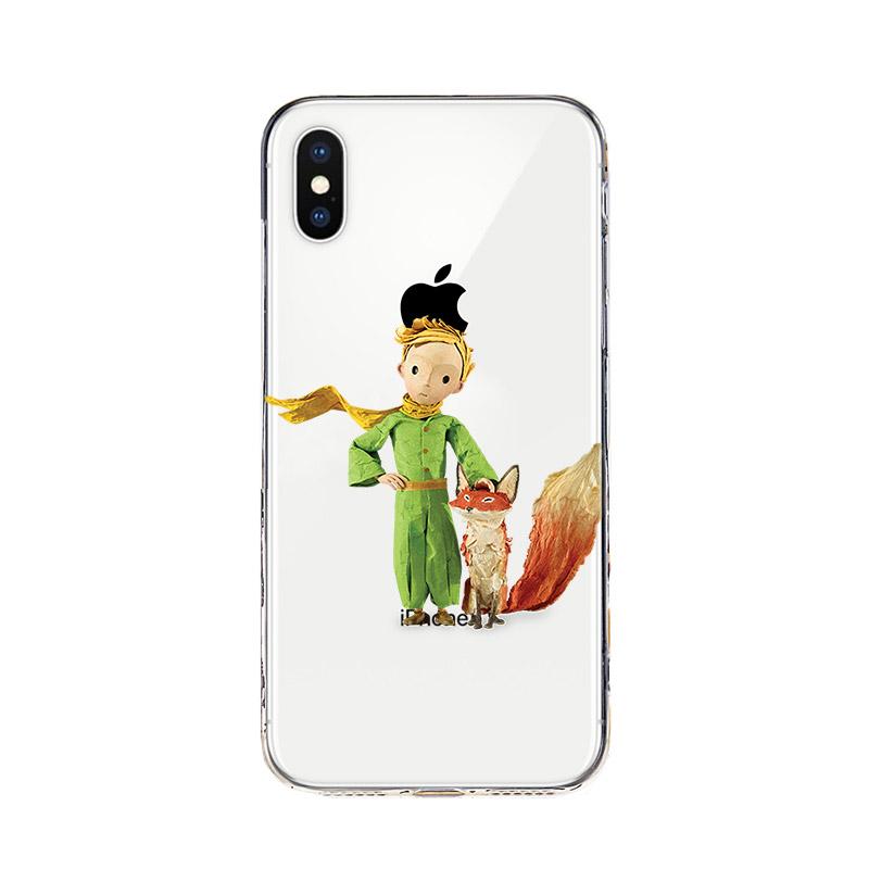 The Little Prince And Fox Silicone Cover For Apple IPhone 13 12 Mini 11 Pro XS MAX XR X 8 7 6 6S 5 Plus SE Phone Case