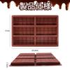MAEXUS Chocolate Dubai Chocolate Silicone Chocolate Chocolate Food DIY Gift Cookie Cookie Cake Chocolate Candy Easy to Confectionery Tool Mold, Mold,