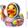 Jesus Duck and Mary Duck StatuesHome Garden Desk Decorations Handicrafts Gifts