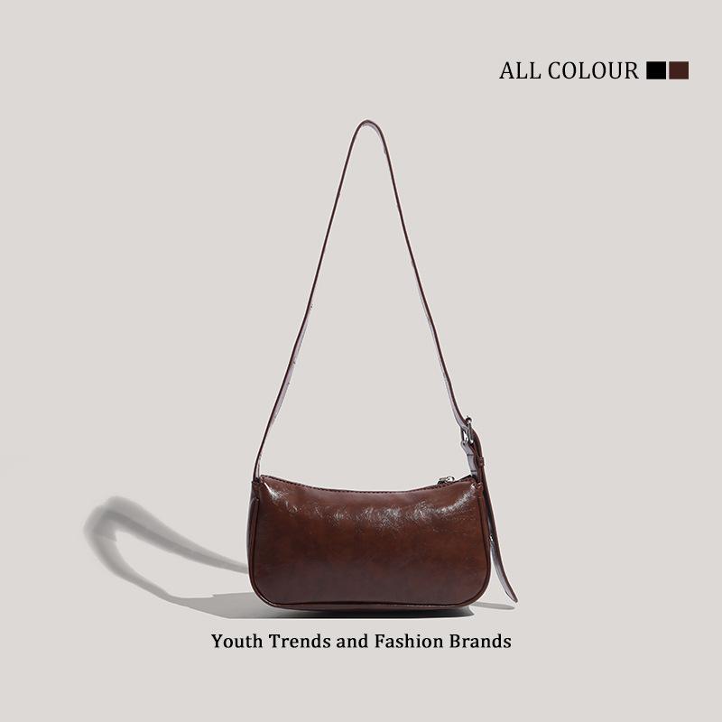 New niche design single shoulder armpit bag women's high-end casual versatile multi-functional messenger small square bag