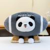 Rugby Panda And Capybara Plush Doll Cartoon Gift Kids Play Bed Soothing Pillow