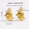 Year of the Horse High Color Retention Alloy Jewelry Accessories: Lucky Beaded Pendant Hand Rope Bracelet