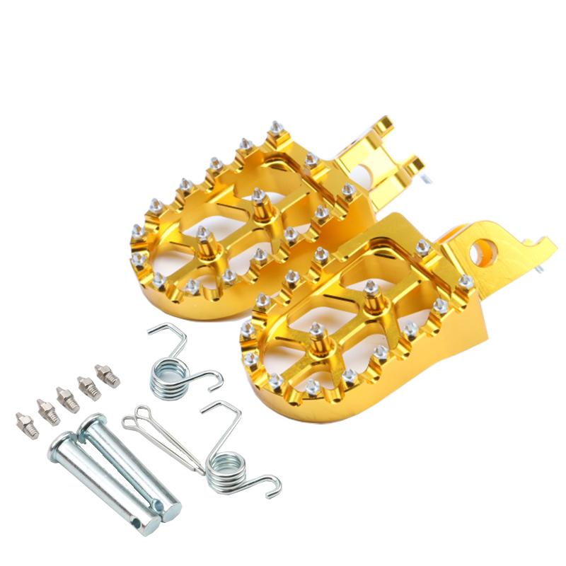 Motorcycle Footpegs Footrest Rests Pedals For HONDA CRF150R CRF450 CR125 CR250 2020-2024 MSX 125 GROM125 2013-2024