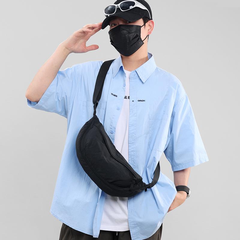 Dámská venkovní crossbody taška taška knedlík taška do podpaží pánská lehká taška přes rameno