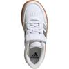 Adidas Breaknet 2.0 Comfortable Versatile Non-Slip Durable Low-Top Kids Skate Shoes Kids Sneakers White Gray Resin-Yellow JI0962