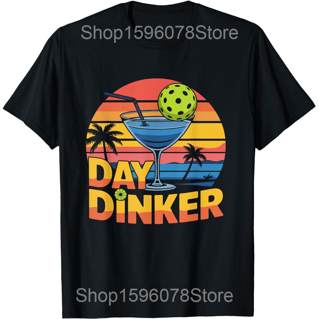 Eat Sleep Pickleball Graphic T Shirts Men Women Pure Cotton Humor Streetwear Tee Shirt Short Sleeve Unisex Loose Clothing