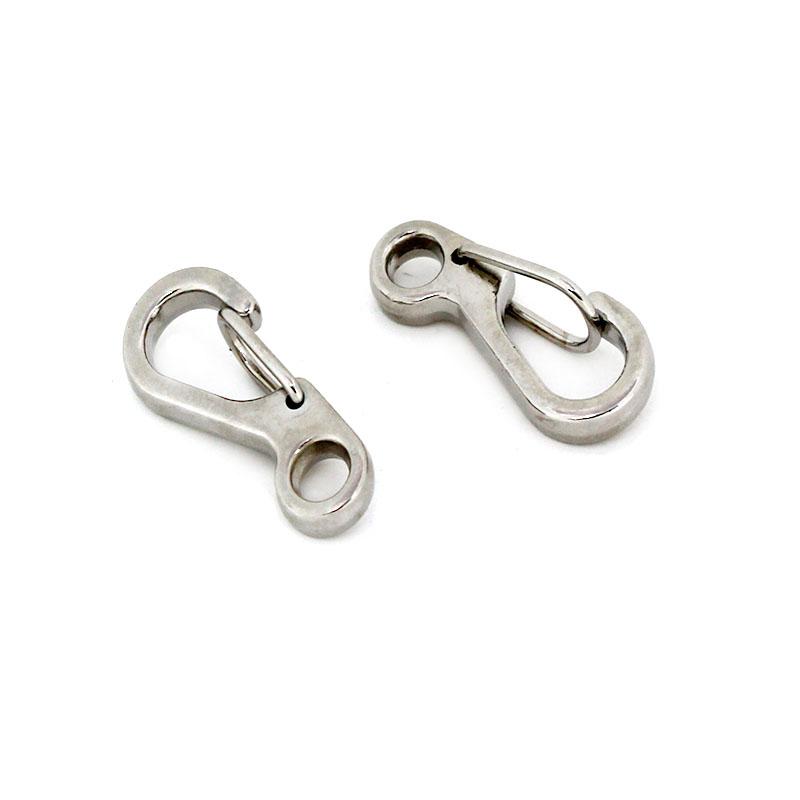 10Pcs Carabiner Clips Metal Snap Hook Key Chain Spring Hooks Hang Buckle Survival EDC Gear Outdoor Camping Keyring Tool Crafts серебряный