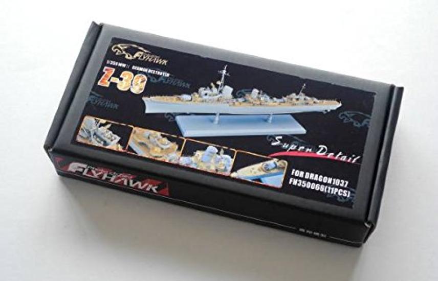 

Flyhawk Немецкий ВМС Destroyer Destroyer набор деталей 1/350 Z-39
