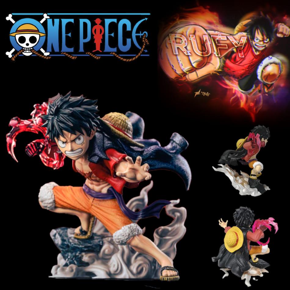 Anime One Piece Monkey D Luffy Anime Action Model Battle Style Toys PVC Figurine Collection Model Doll Decoration Birthday Gift