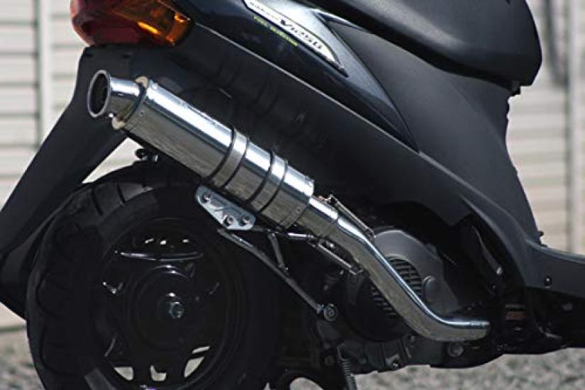 Realize muffler Blink SUS Address V125 4-stroke (stainless steel) [SUZUKI ~08 (CF46A)] 308-011-00