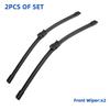 2pcs For Bmw 5 Series F07 F10 F11 2011-2016 26"+18" Front Windshield Wiper Blades Brushes 520i 523i 528i 530i 535i 550i 518d 520d