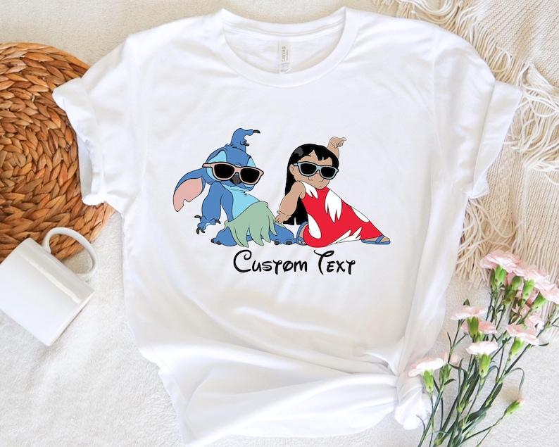 Custom Lilo and Stitch Shirt, Disney Ohana Shirt, Disneyland Family Trip Shirt, Disney Stitch Shirt, Custom Disney Shirt, Stitch 2025 Shirt 100