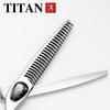 TITAN Hair Scissors Professional Barber Scissors Cutting Thinning Shear High-end Barber Tool Ats314 Steel 6inch Cnc