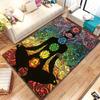 Rainbow 7 Chakra Mandala Bohemia Area Rug,Carpet Rug for Living Room Bedroom Sofa Doormat Decor,Yoga Soft Non-slip Floor  Rugs