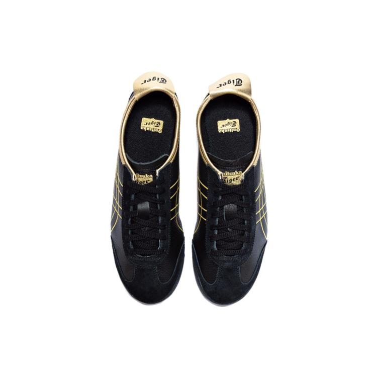 Asics Mexico 66 'Black Rich Gold' (Unisex) Black / Rich Gold Casual Shoes 1183A349 001