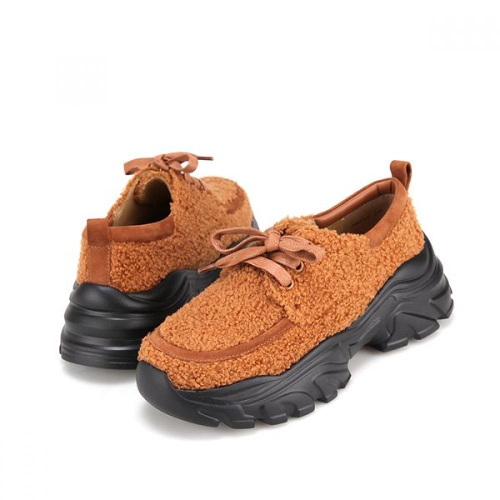 BARBARA Faux Fur Lined Sneakers Bbh545br