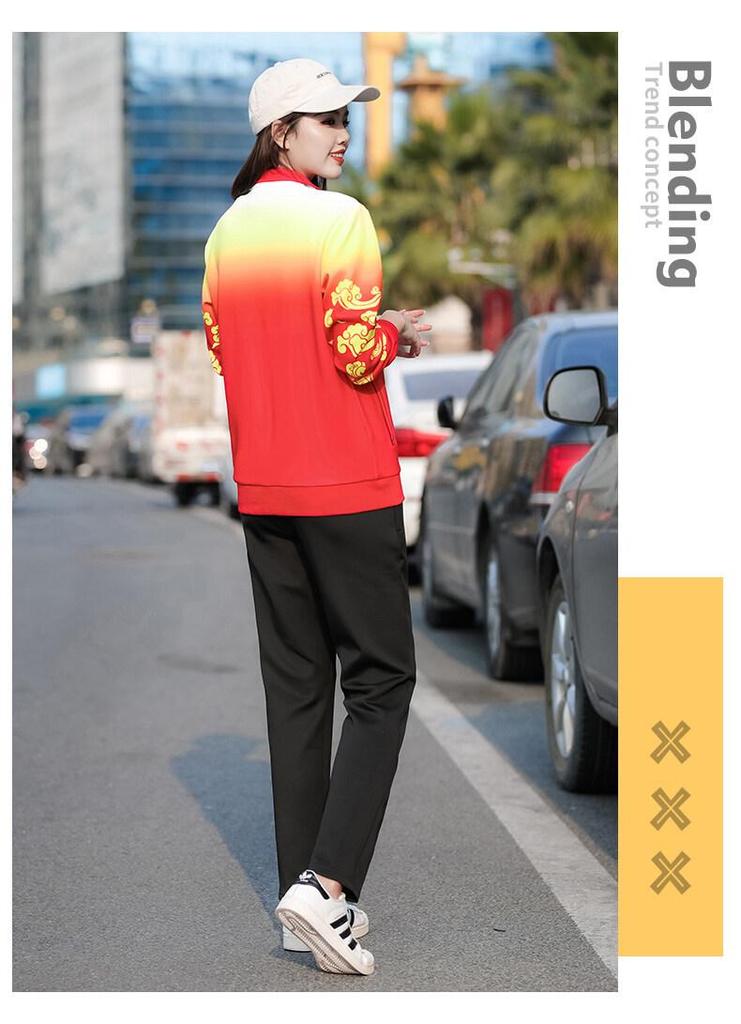 Unisex Chinese Martial Arts Training Suit - Spring/Autumn Competition Set