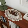 Round Oval Crochet Placemats Crochet Cotton Handmade Doilies New Table Mats