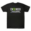 Ingenieur Ich streite nicht, ich erkläre nur, warum ich Recht habe Männer039;s T-Shirt Baumwolle Unisex T-Shirt