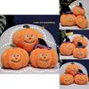 Halloween Theme Cute Hat Pumpkin Plush Toy Doll For Kids And Girls Gift