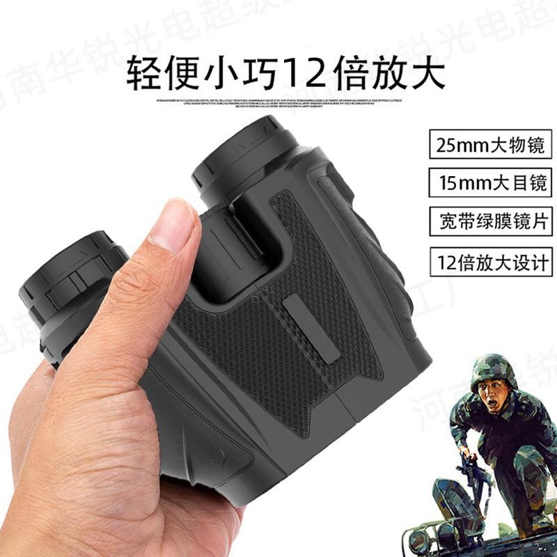 Paul Binoculars 12×25 High-power High-definition Low-light Night Vision Compact Pocket Goggles