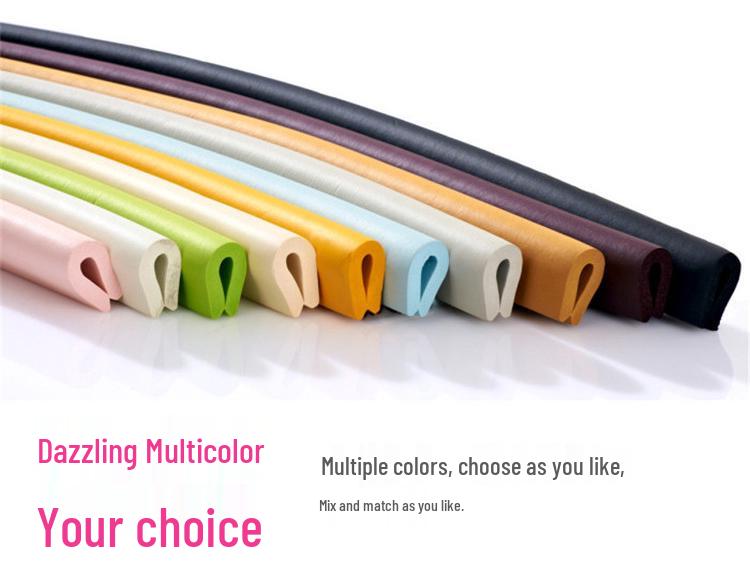 U-Shaped Thickened Safety Strip for Table Edges and Corners