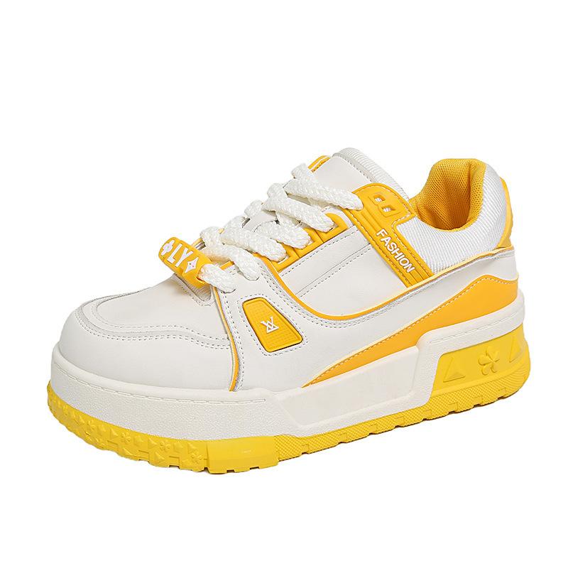 Hot super women's sneakers dad shoes women's popular models this year's platform shoes new popular non-slip 2025 board shoes