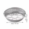 20PCS Aluminum Foil Air Fryer Foil Baking Pan Food Grade Air Fryer Cooking Container  Baking Cooking