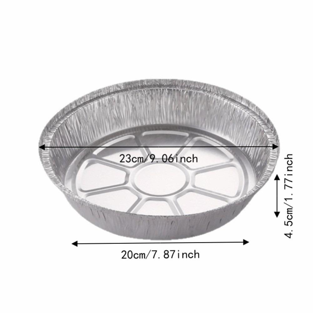 20PCS Aluminum Foil Air Fryer Foil Baking Pan Food Grade Air Fryer Cooking Container  Baking Cooking