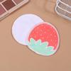 10 Pcs Makeup Remover Pads Washable Double-Layer Strawberry Print Cleaning Cotton Reusable Facial Make Up Removal Pads Tool