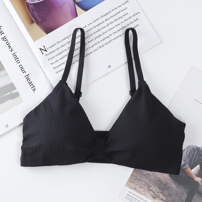 

Топ-бандо из ледяного шелка с ребристой спинкой, с регулируемыми бретелями и без косточек для женщин One Size (37.5-57.5 kg) чёрный