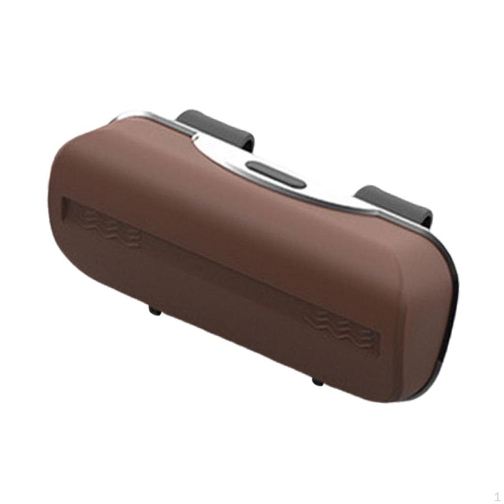 Sunglasses Holder for Car Visor Box Space Saving Convenient Men Women Eyeglasses Storage
