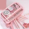 Aesthetic Pencil Case Practical Pen Case Simple Pencil Pouch Large Capacity Pen Bag Pen Pouch School Office Supplies